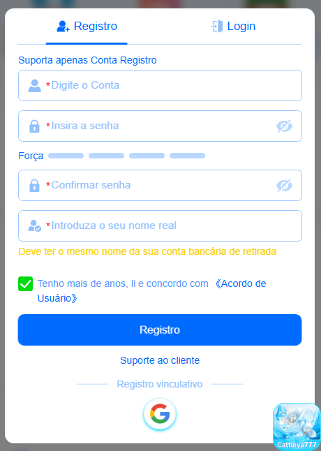 Segurança cattleya777.com